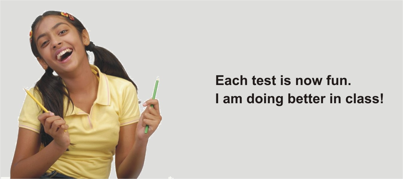 Each test is now fun. I am doing better in class!